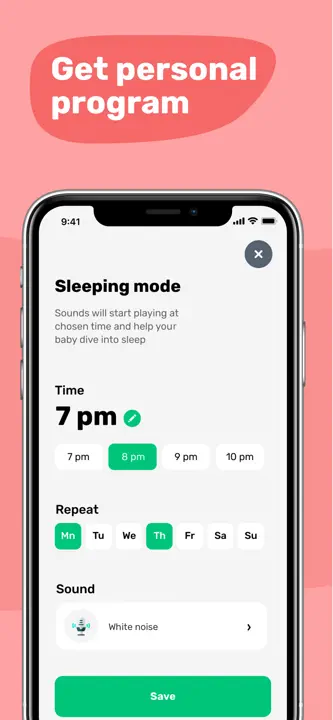 Baby Sleep Sounds: Screenshot 5 von 5