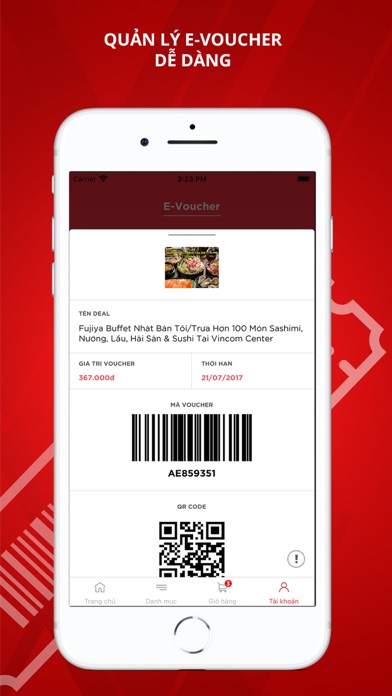 Hotdeal - Ưu Đãi Mỗi Ngày iPhone screenshot 6 - Shopping app