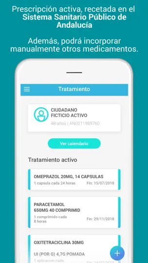 Captura de pantalla de Mi Prescripcion en iPhone 5