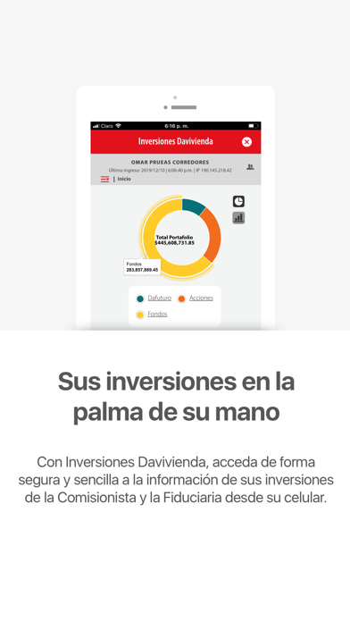 Inversiones Davivienda Screenshot