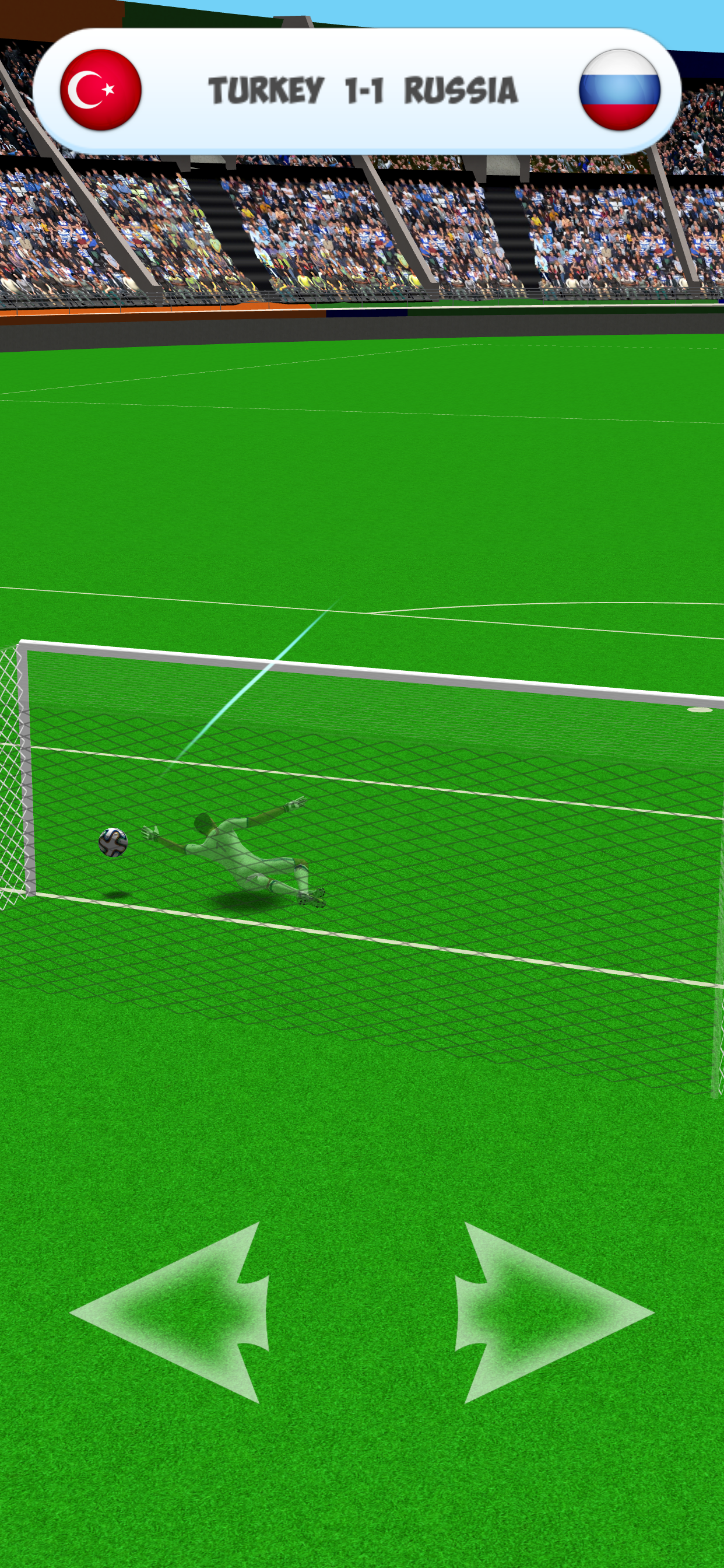 EURO SOCCER SHOOTOUT 3D screenshot 5