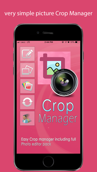 Screenshot #1 pour Crop Manager Crop/Edit Photo