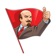 Vladimir Lenin Stickers app icon - Stickers app for iPhone