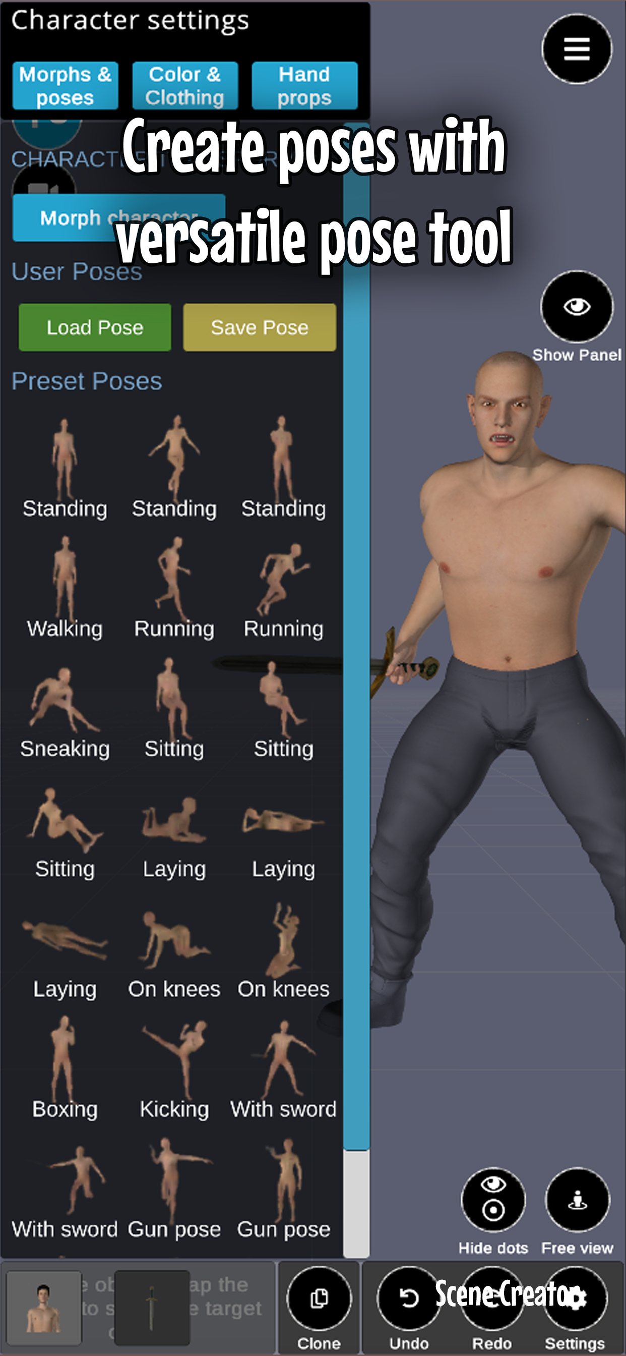 Scene Creator - Storyboard app screenshot 4