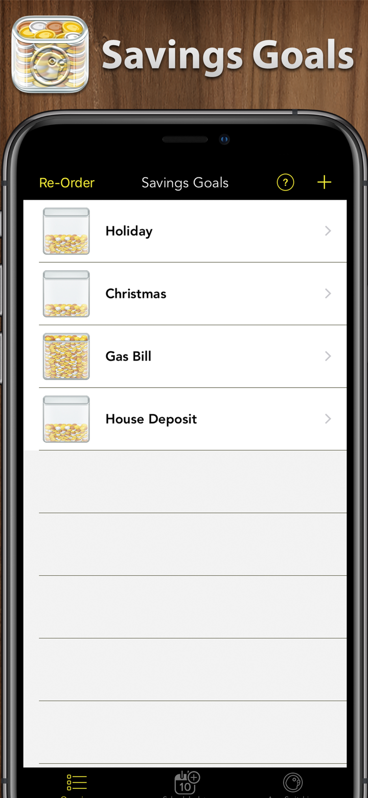 Savings Goals screenshot 1
