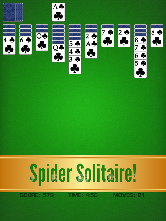 Spider Solitaire Classic ◆ iPad screenshot 6 - Games app