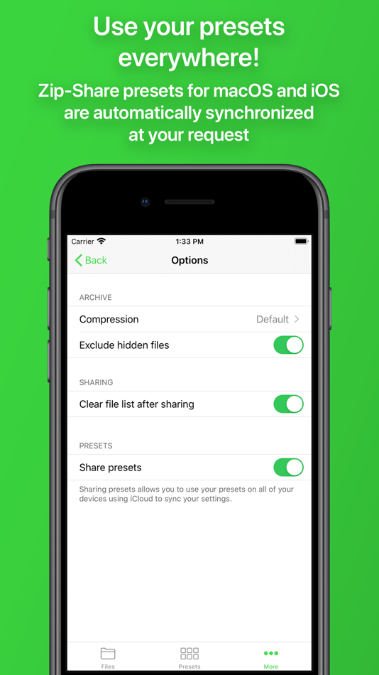 #3. Zip-Share (iOS) 由: Techno-Grafik Christian Lackner eU