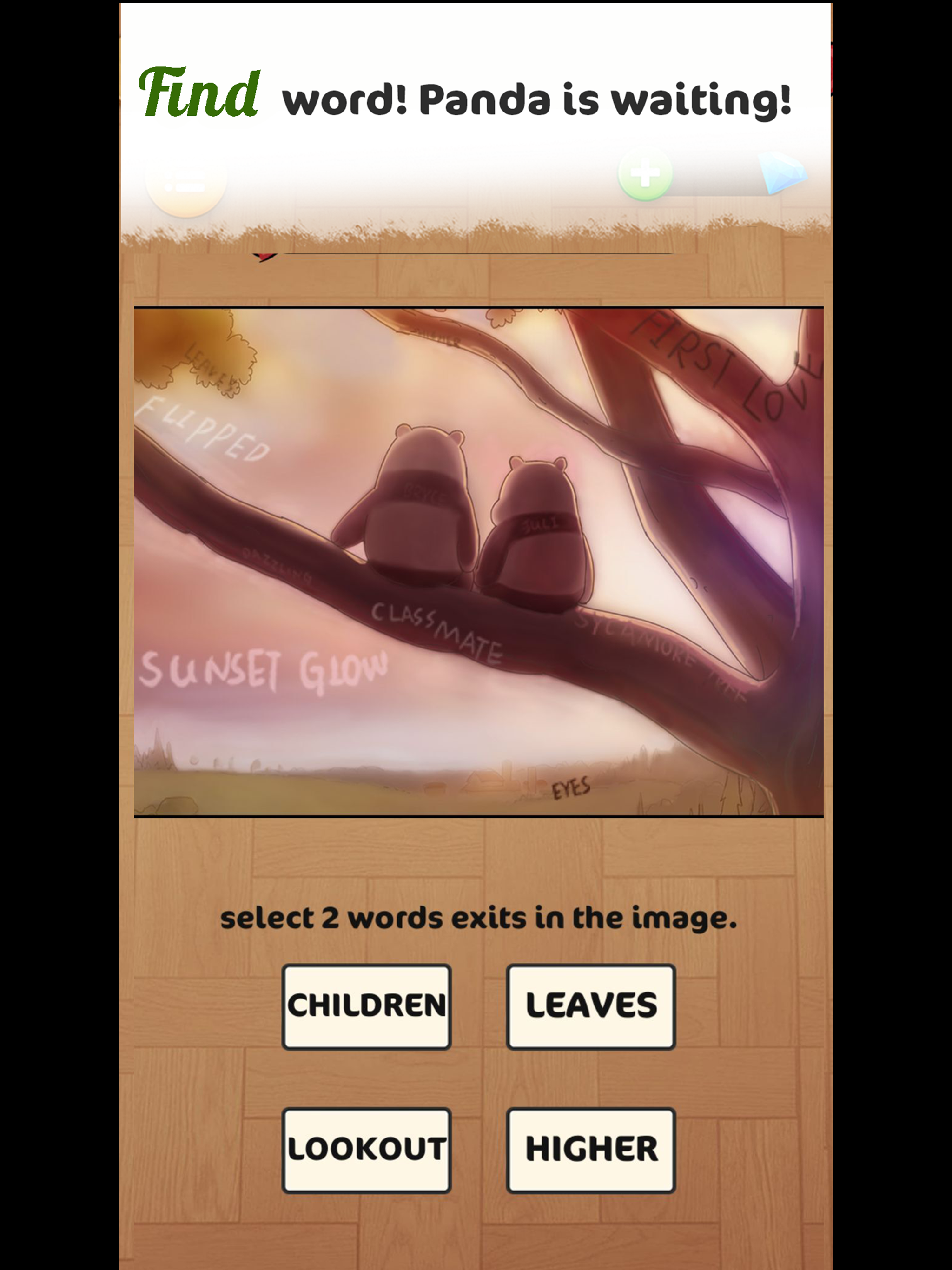 Word Panda Farm