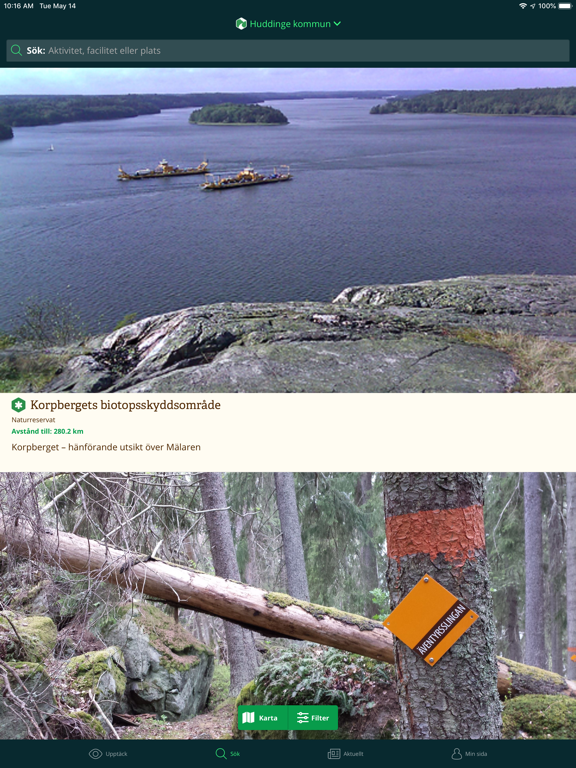 Screenshot #5 pour Huddinges Naturkarta