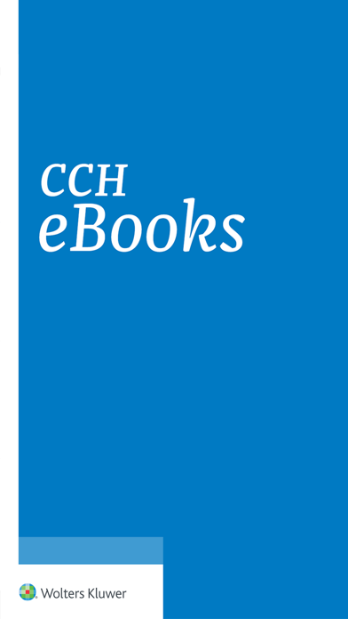 CCH eBooks Screenshot