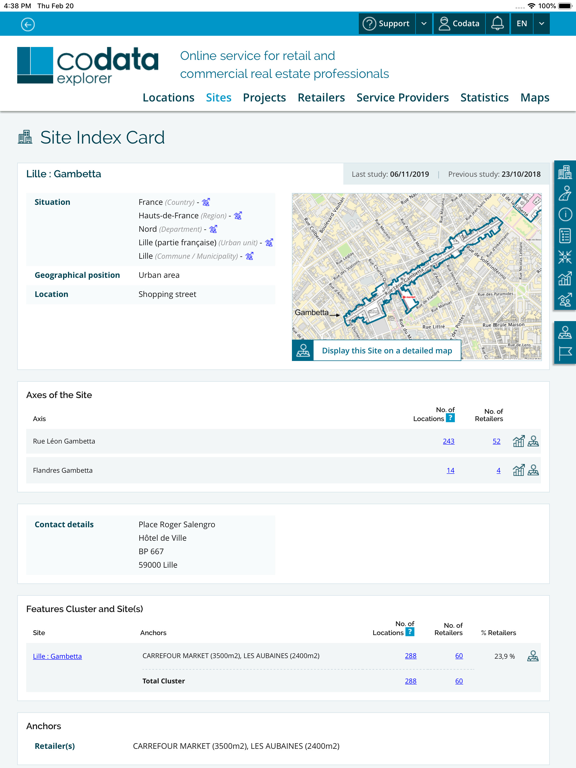 Screenshot #6 pour Codata Mobile