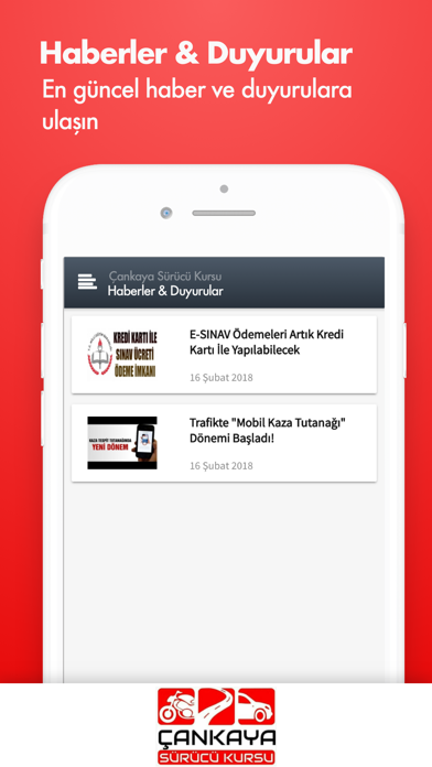 Çankaya Sürücü Kursu Screenshot