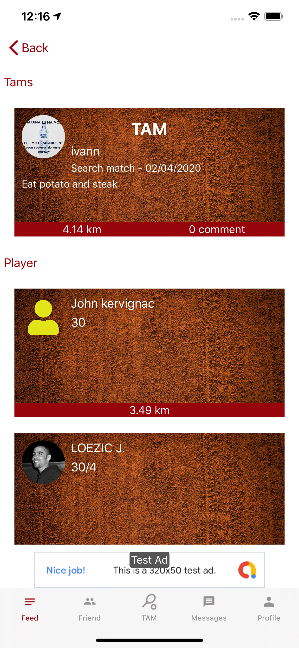 Tennis Aroundme
