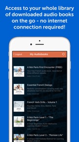 French Today Audiobook Player screenshot