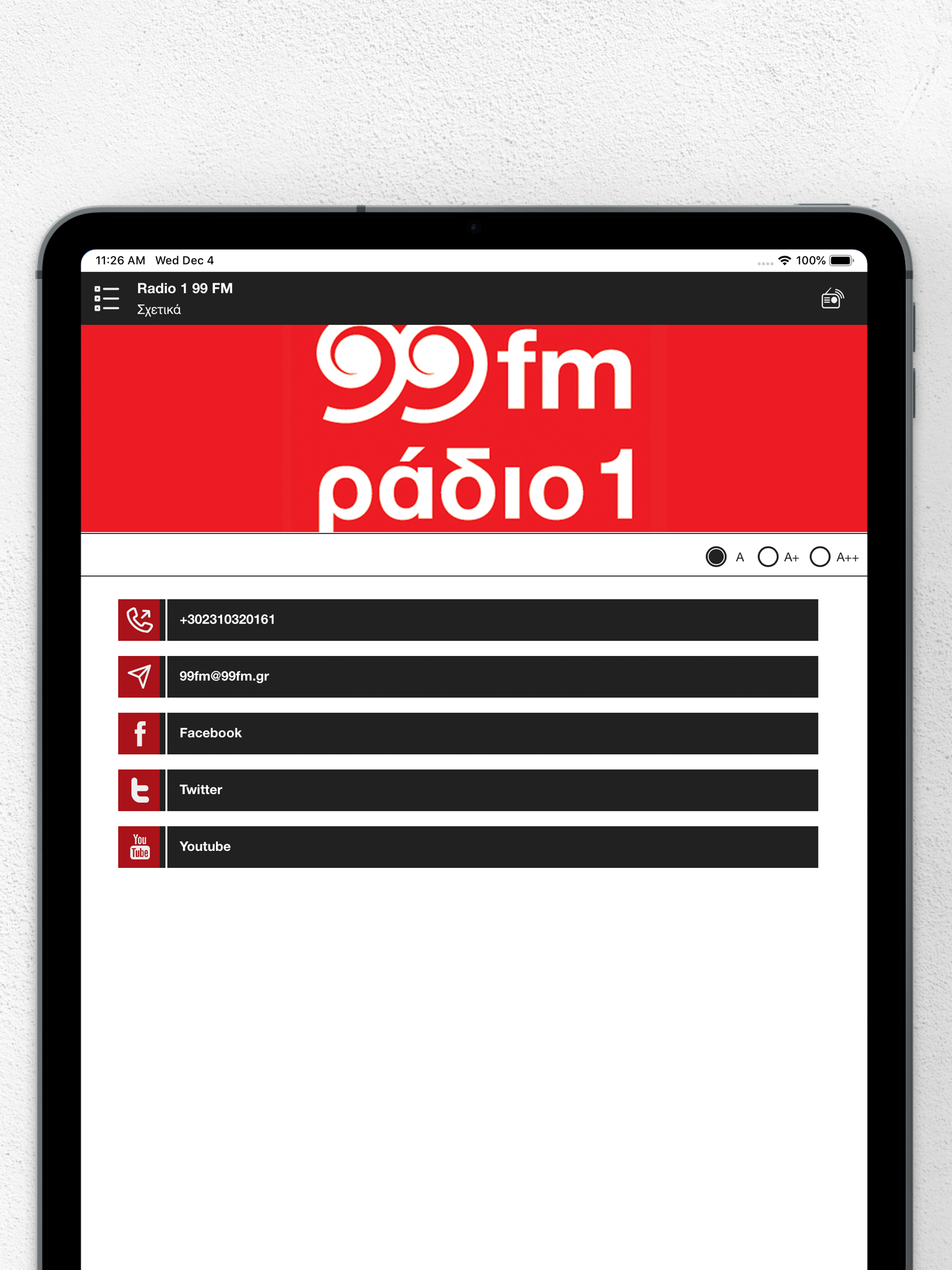 Radio 1 99fm