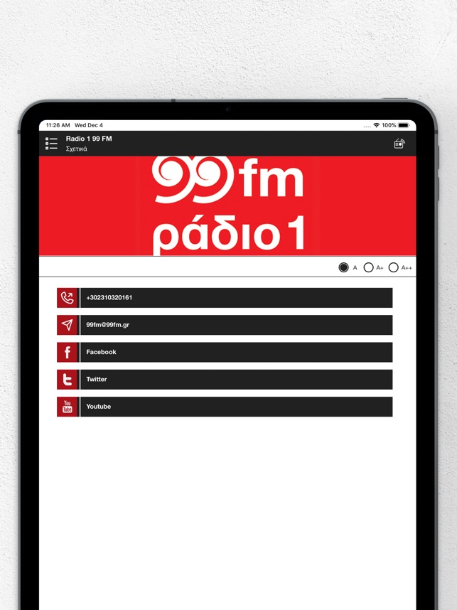 Radio 1 99fm on the App Store