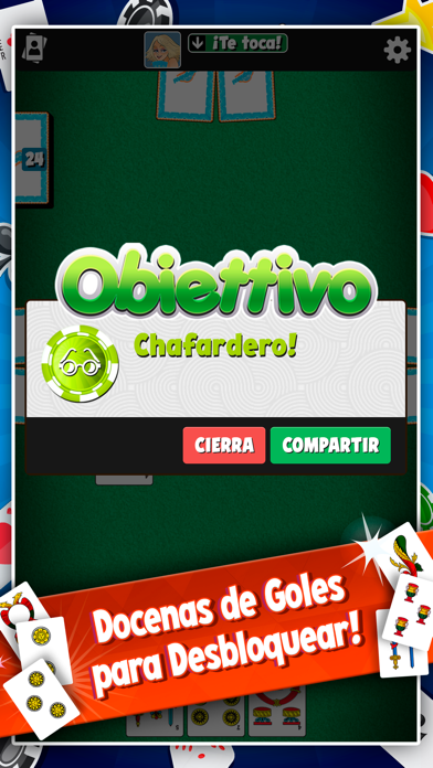 Escoba Más - Juegos de Cartas Screenshot