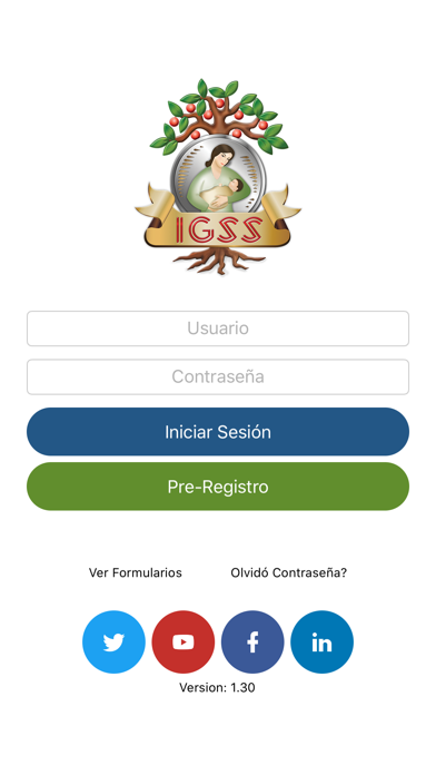 IGSS Afiliados Screenshot