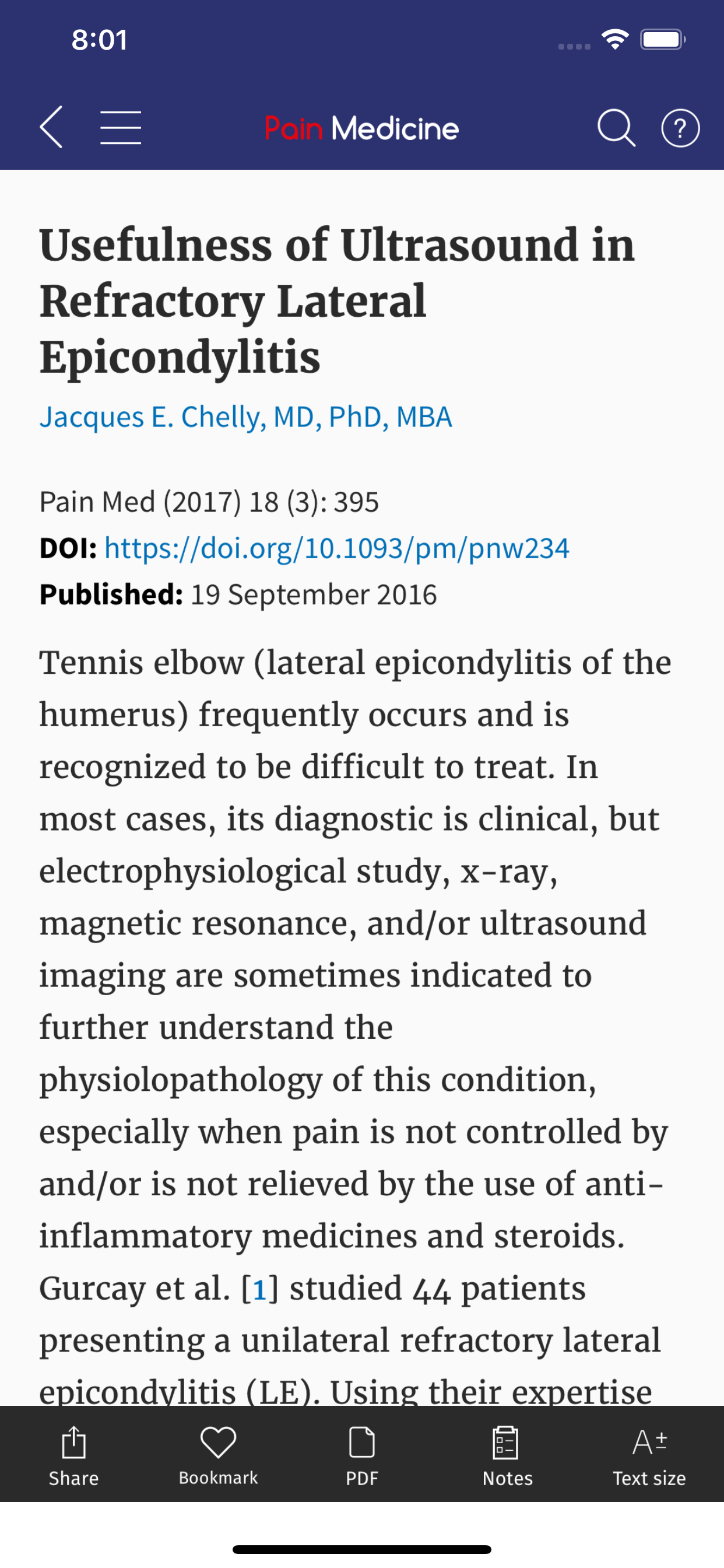 Pain Medicine (Journal)