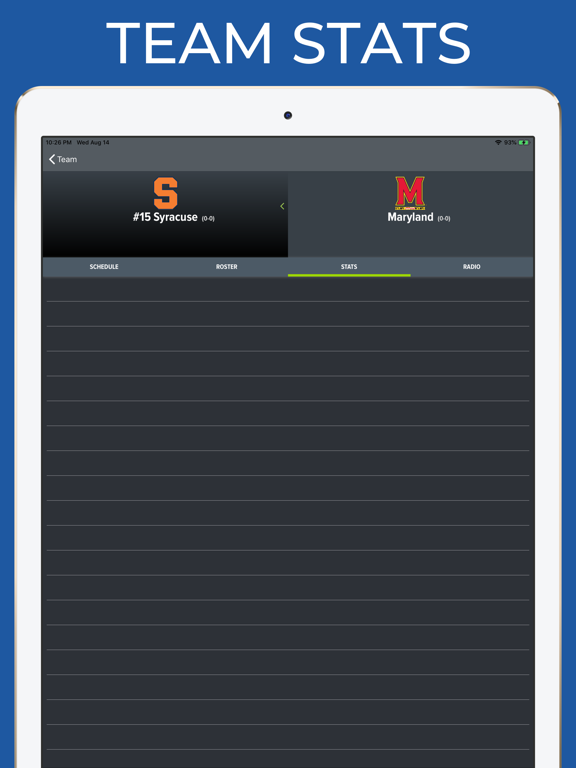 Syracuse Football App screenshot 4