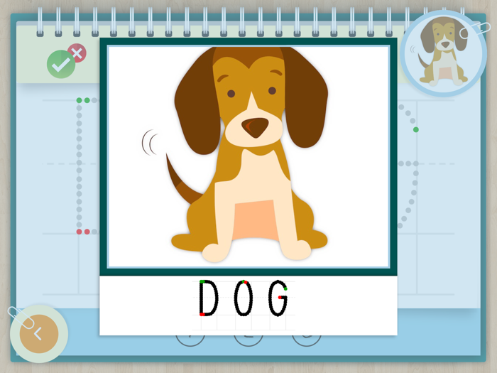 Cópiame - enséñales a escribir