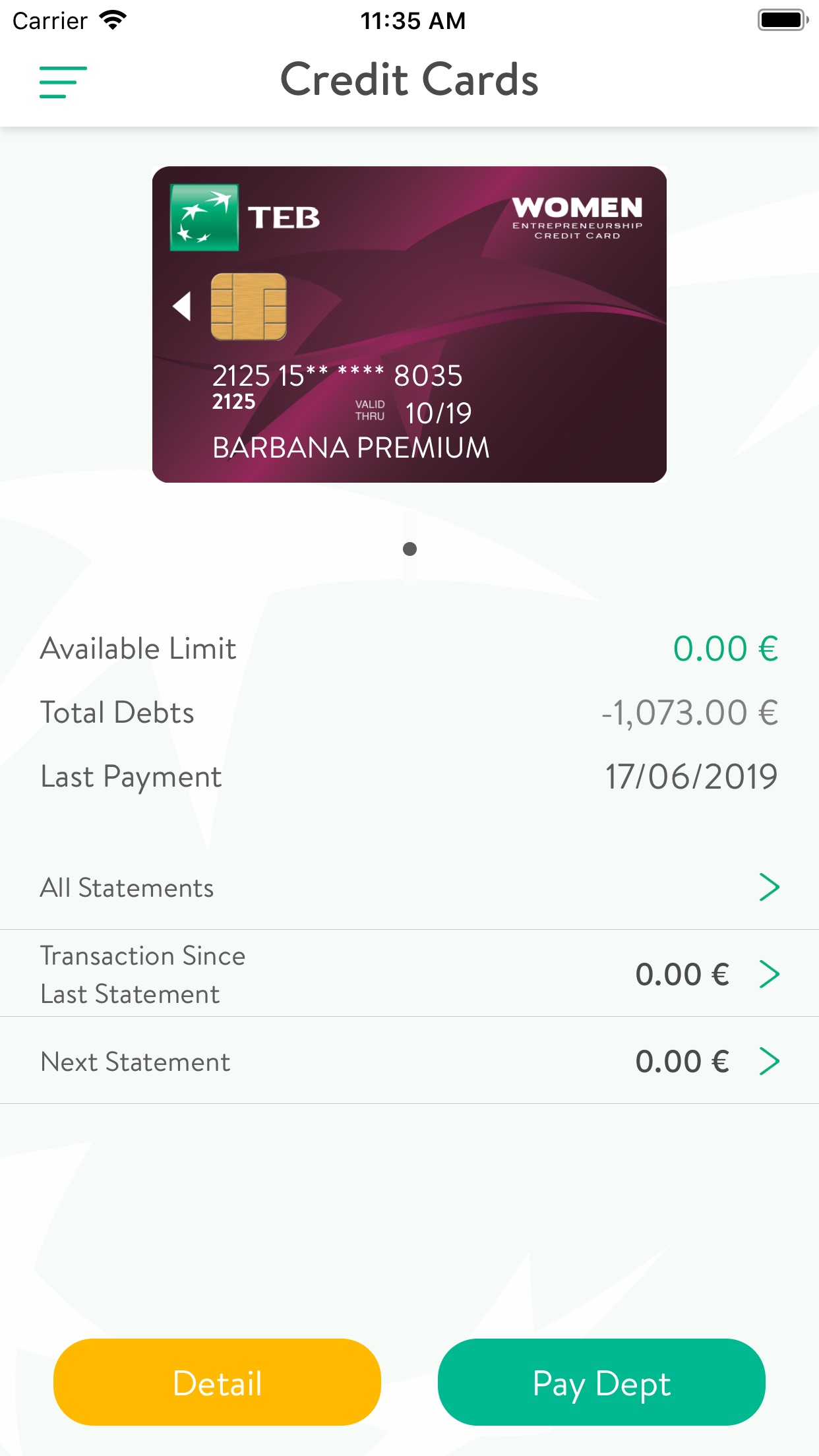 Screenshot 3 of TebMobileBusiness