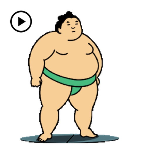 Animated Sumo SumoMoji Sticker Icon
