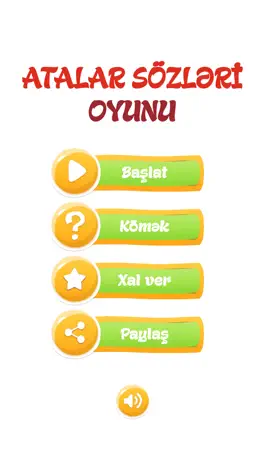 Game screenshot Atalar sözləri oyunu hack