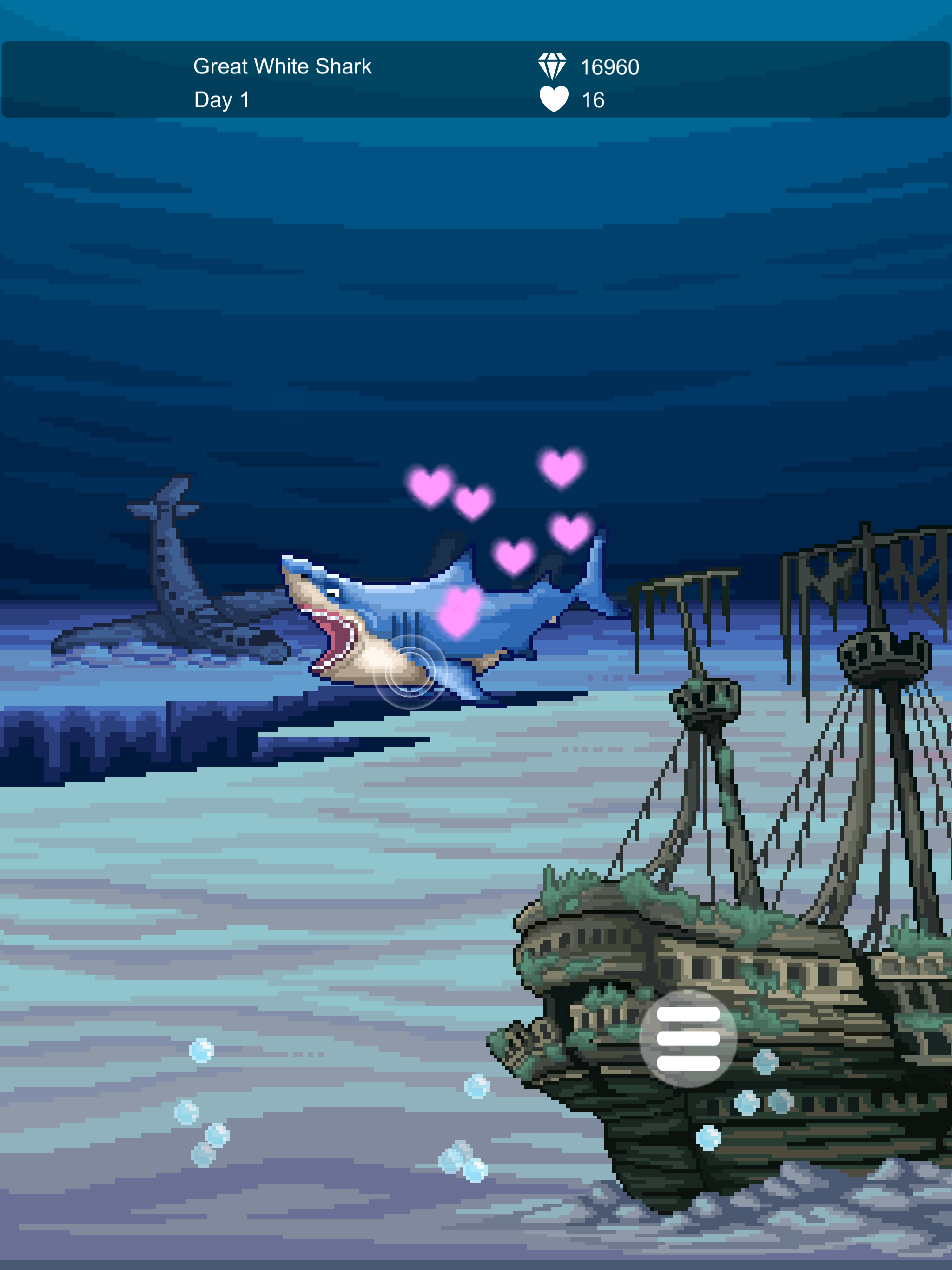 Shark -  Grow with a tap screenshot 7