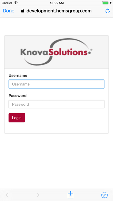 KnovaSolutions app screenshot 2