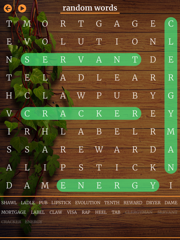 Word Search - Infinite puzzles iPad screenshot 7 - Games app