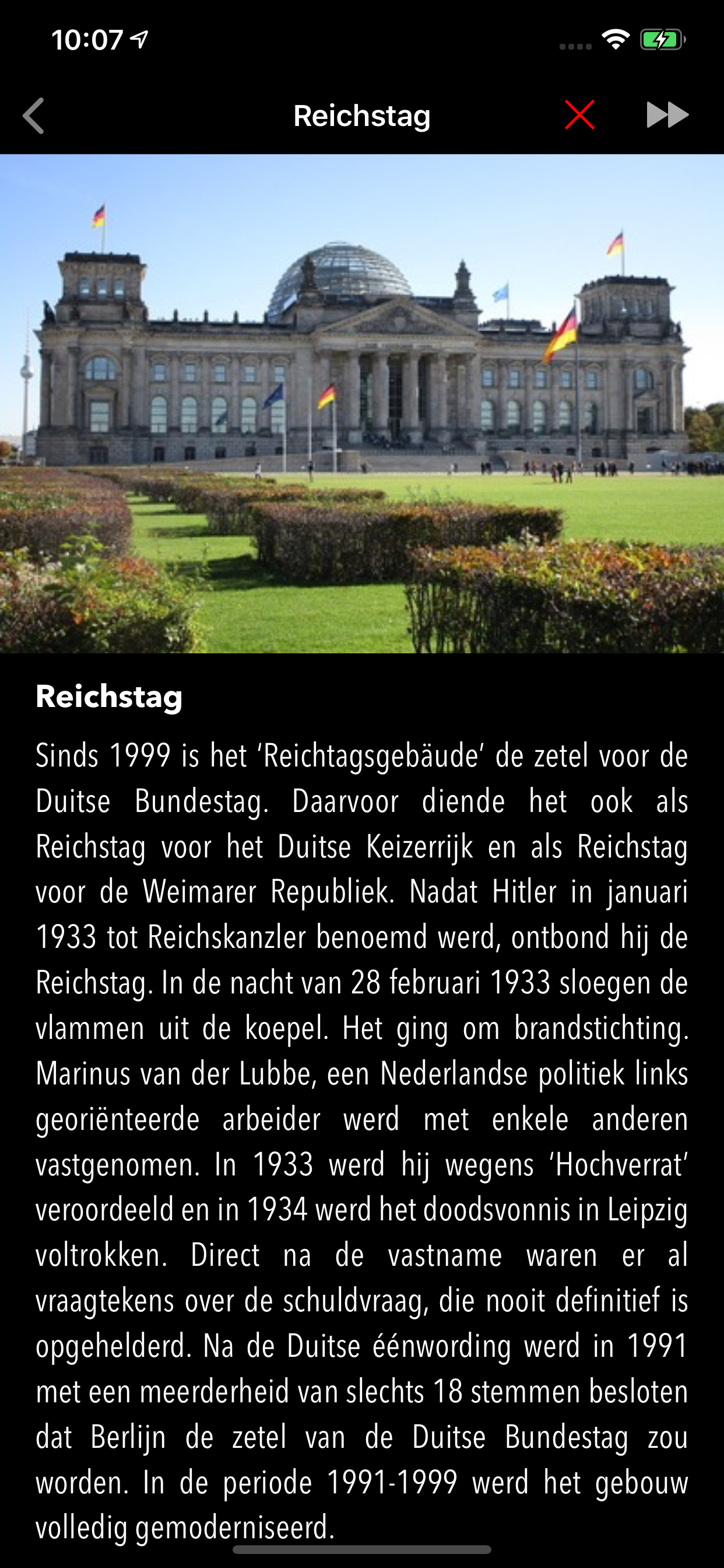 Ontdek per App - wandel routes