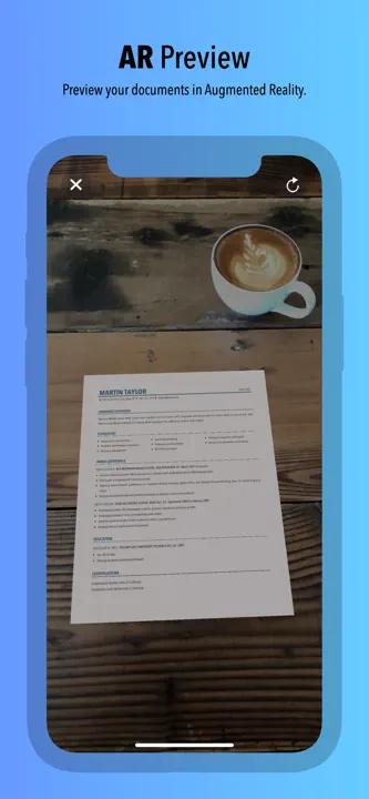 Resume Builder by Nobody: Screenshot 7 von 7