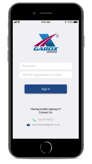 Screenshot #1 pour GardX Assure Claims