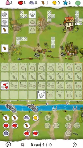 Imperial Settlers Roll & Write screenshot 2