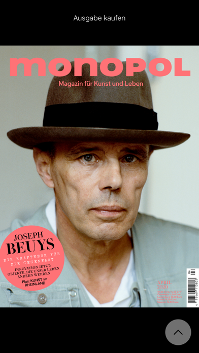 Monopol - Magazin für Kunst Screenshot