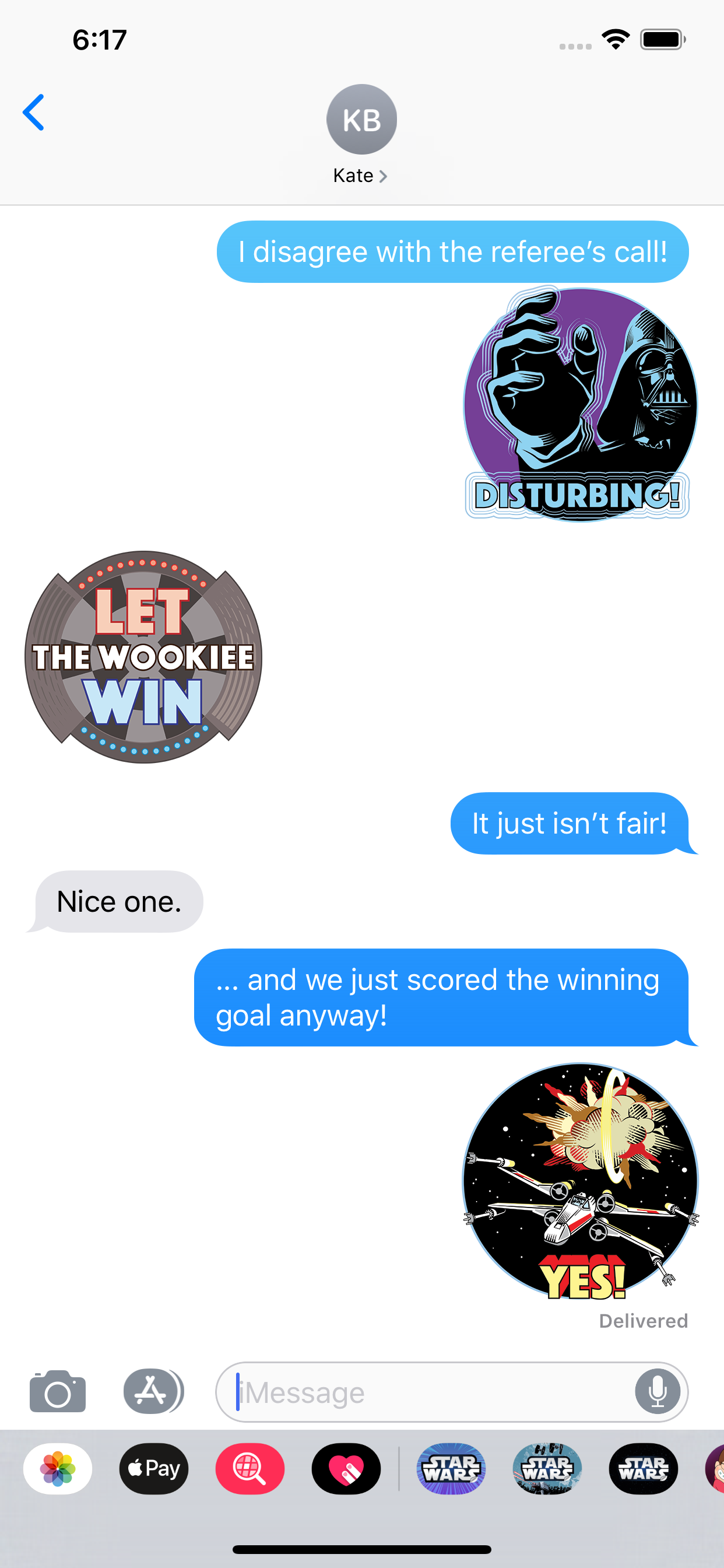 Star Wars Stickers: 40th Anniv
