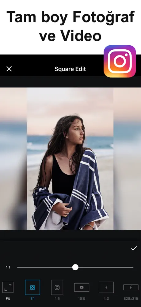 Kare Fotoğraf Video Yerleşimi