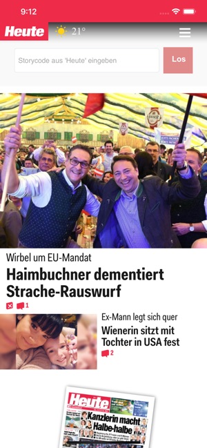 HEUTE – Die Tageszeitung(圖1)-速報App