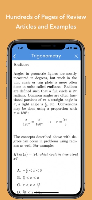 Test Doctor: ACT Math(圖5)-速報App