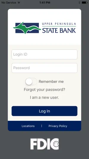 Upper Peninsula State Bank screenshot 1