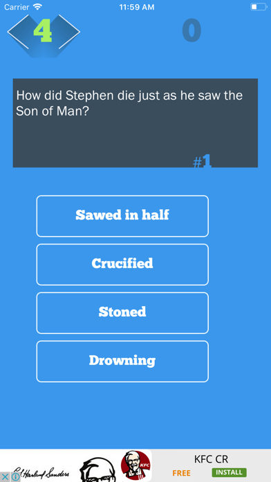 Screenshot #2 pour Devo Bible Quiz: Trivia Game