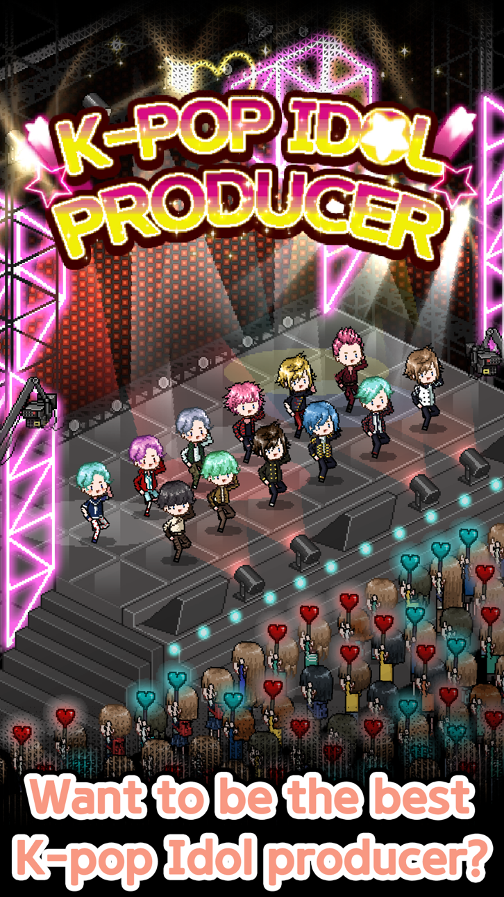 K-POP Idol Producer iOS Mod IPA screenshot 1 - iOS game interface