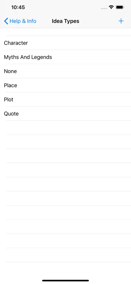 WriteIdeas