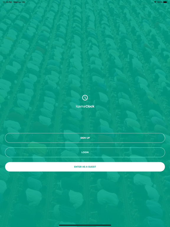 Screenshot #4 pour IqamaClock: Mosque prayer time