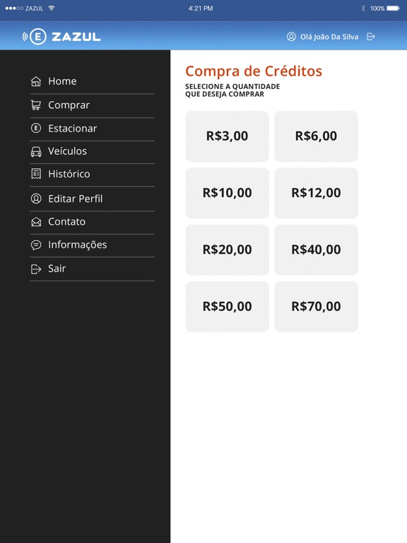 Screenshot #6 pour ZAZUL - Zona Azul Salvador