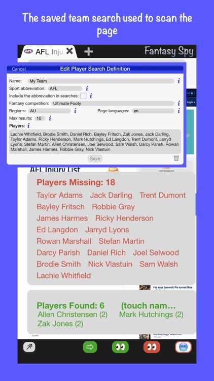 Fantasy Sports Spy screenshot-3