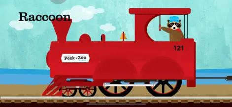 Peek-a-Zoo Train - Education App | MWM