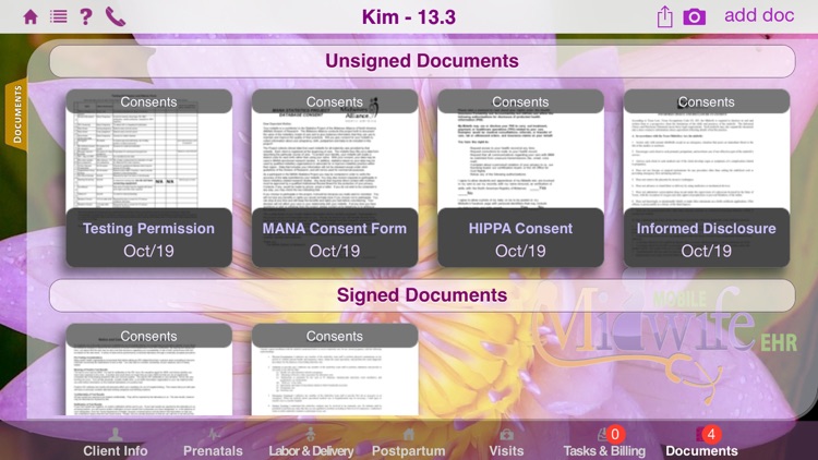 Mobile Midwife EHR screenshot-3