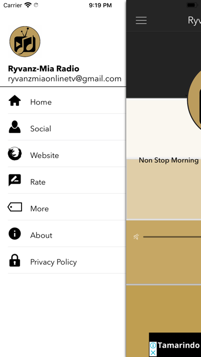 Ryvanz-Mia Online Radio screenshot 3